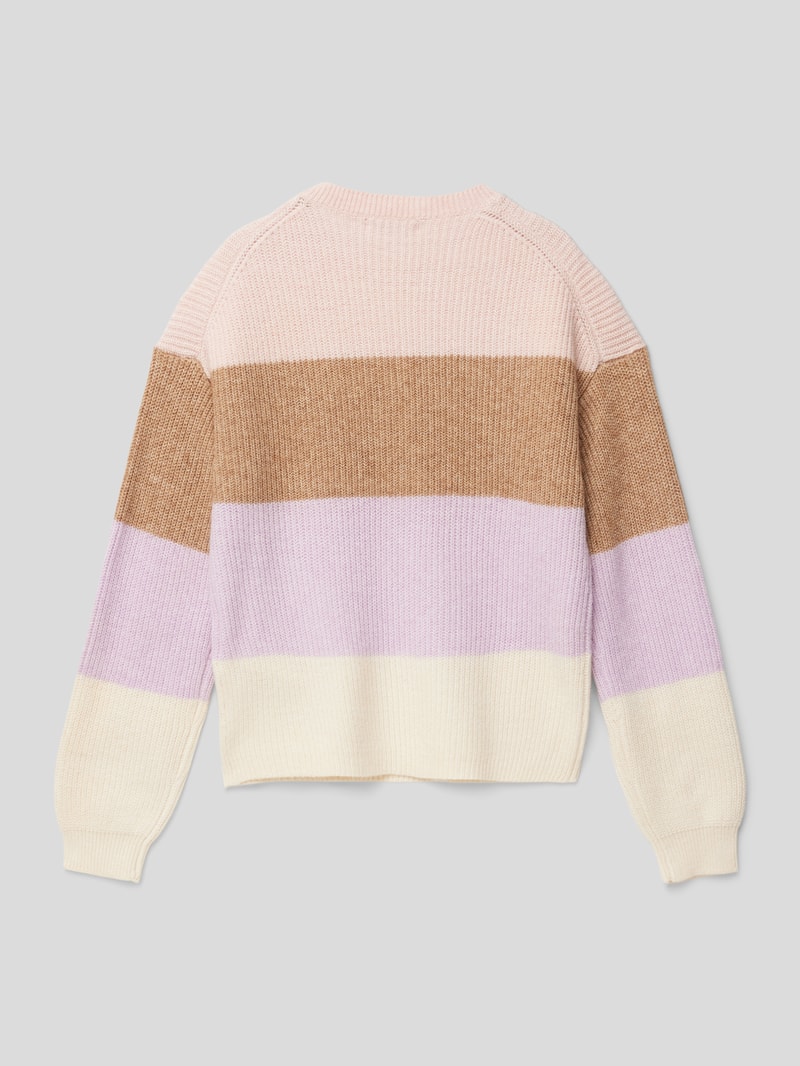 Strickpullover aus Viskose-Mix Modell 'KONSANDY' in rosé
