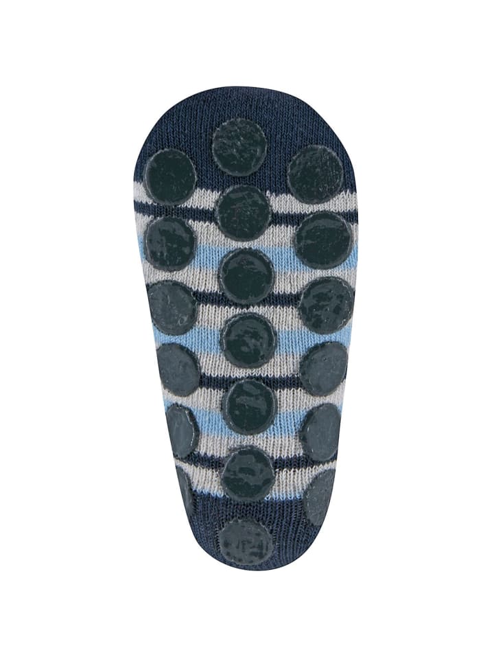 ewers 2er-Set Stoppersocken ABS 2er Pack Autos/Ringel in tinte-steingrau günstig kaufen