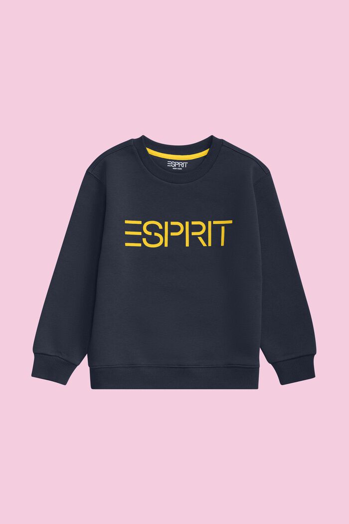 Logo-Sweatshirt mit Rundhalsausschnitt