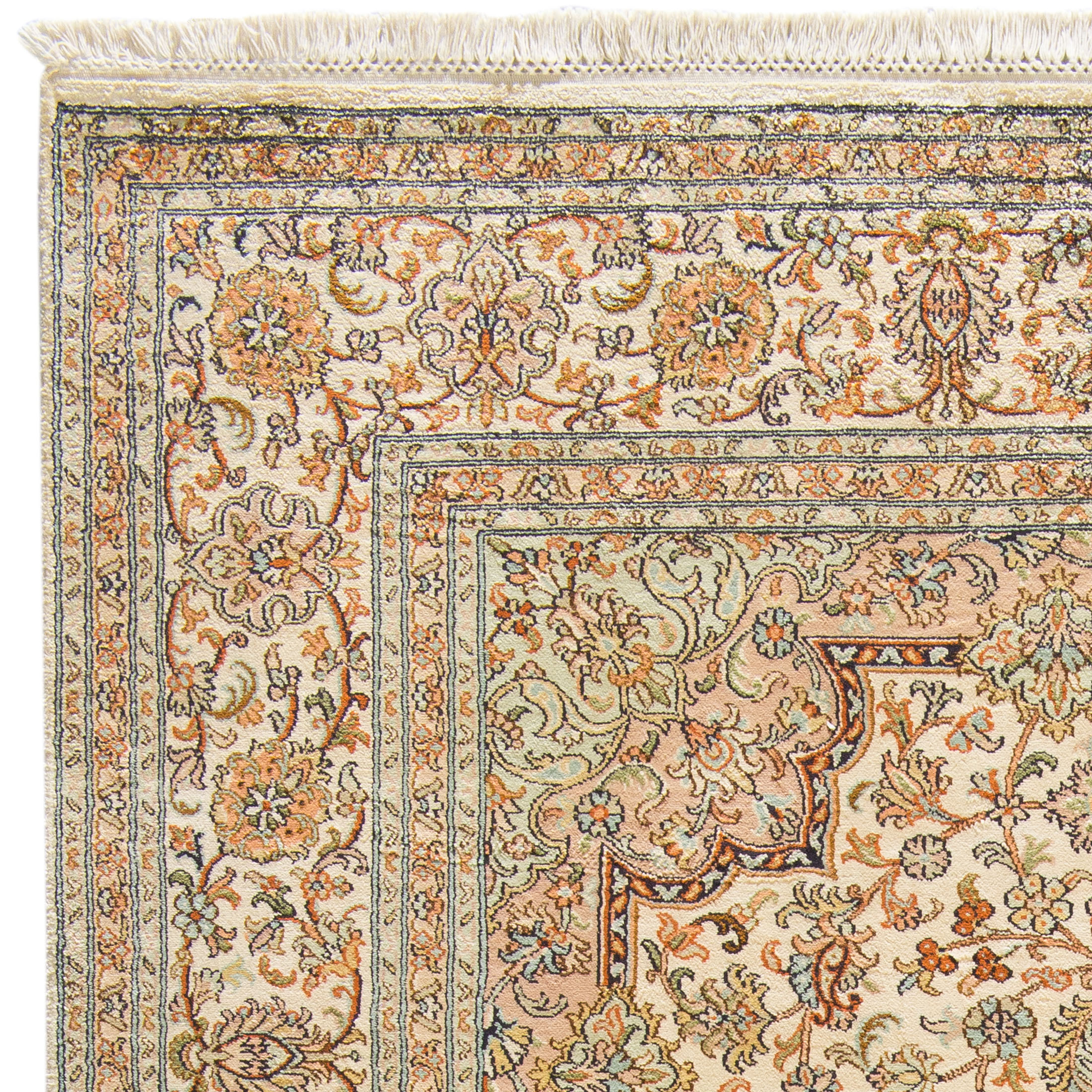 Kaschmir Seide 18/18 ca. 171 x 253 cm, Unikat / Einzelstück