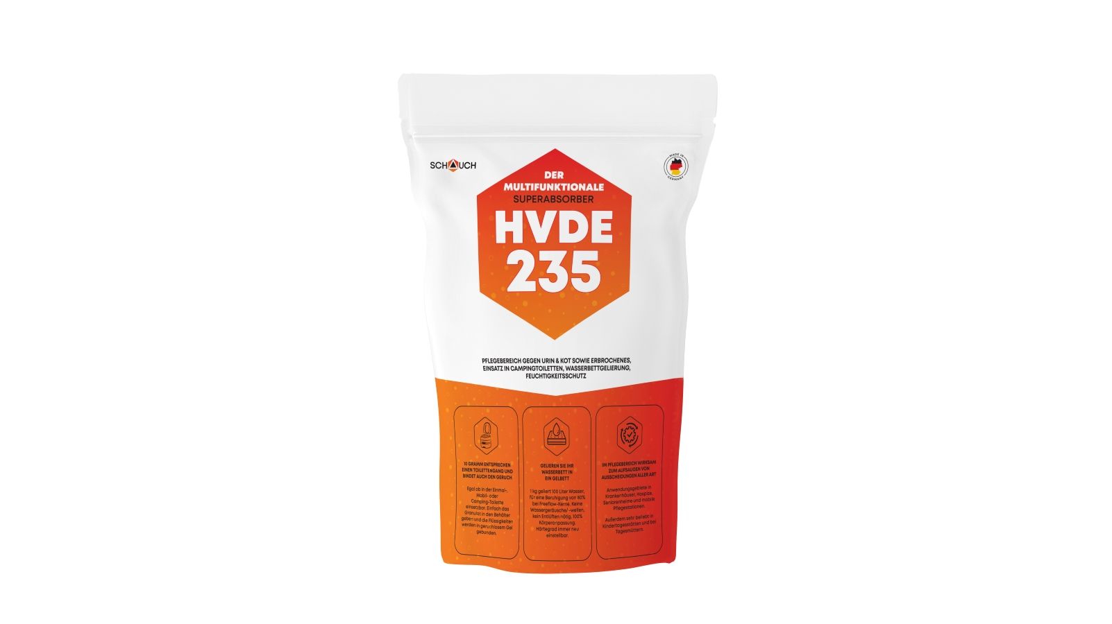 Schauch HVDE235 5 kg Superabsorber