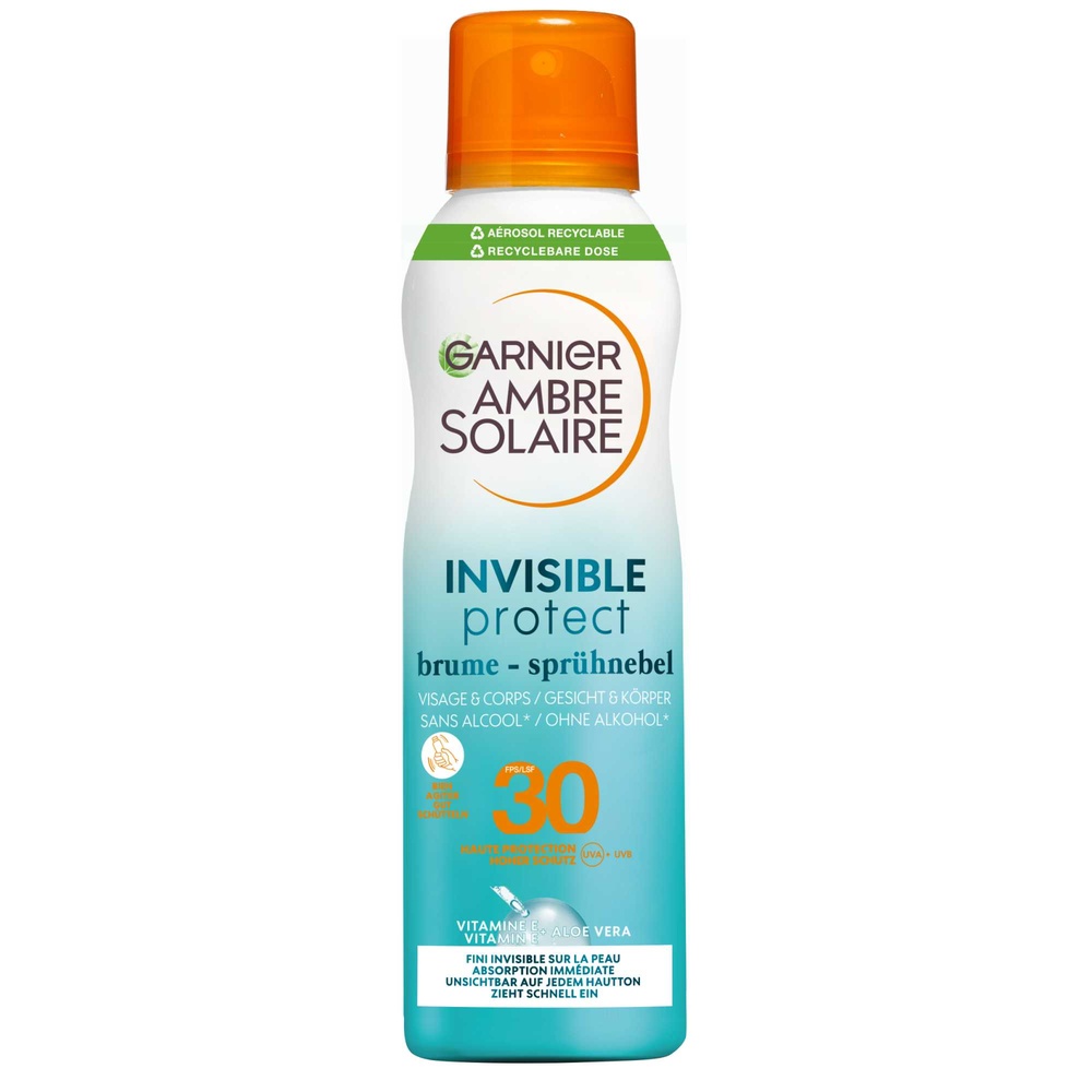 garnier Ambre Solaire Invisible Protect Brume solaire invisible haute protection FPS30