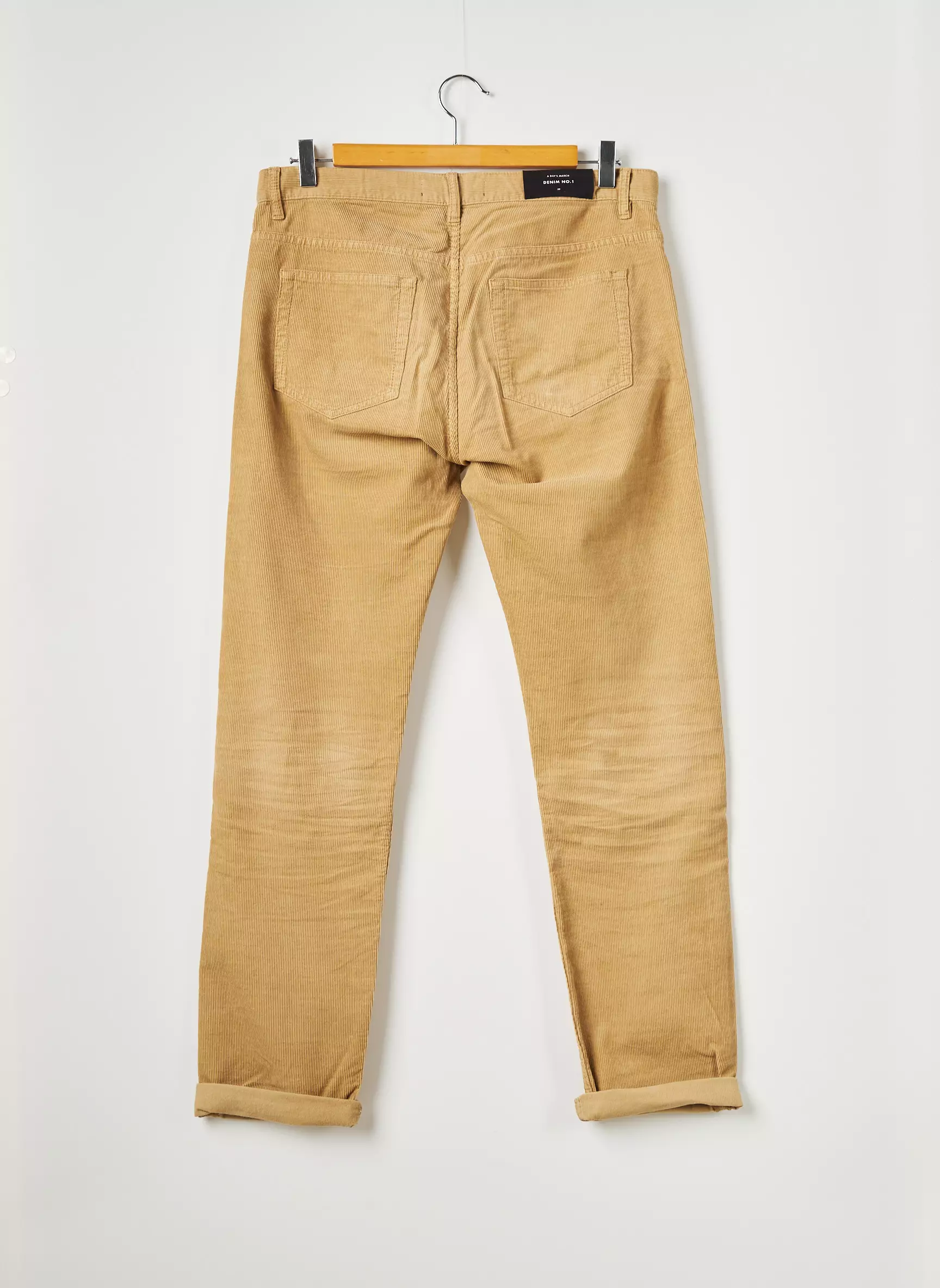 A Day S March Pantalons Droits Homme couleur beige