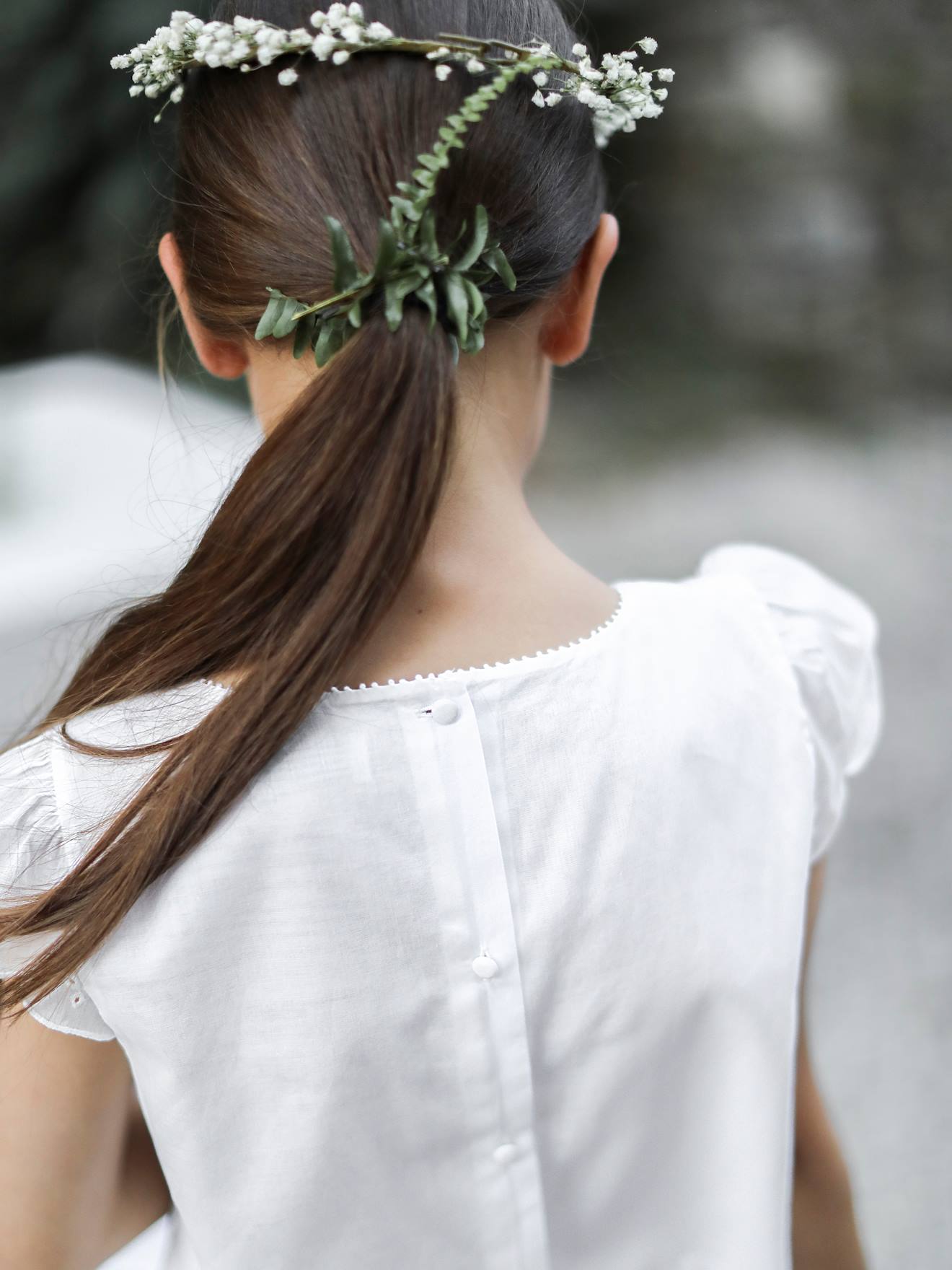 Ensemble cérémonie Anouk CYRILLUS blanc doux