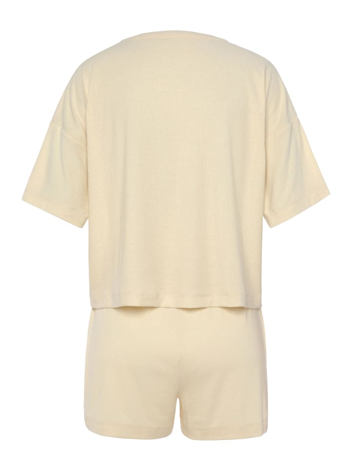 LSCN BY LASCANA Shorty in ecru günstig kaufen 44-46