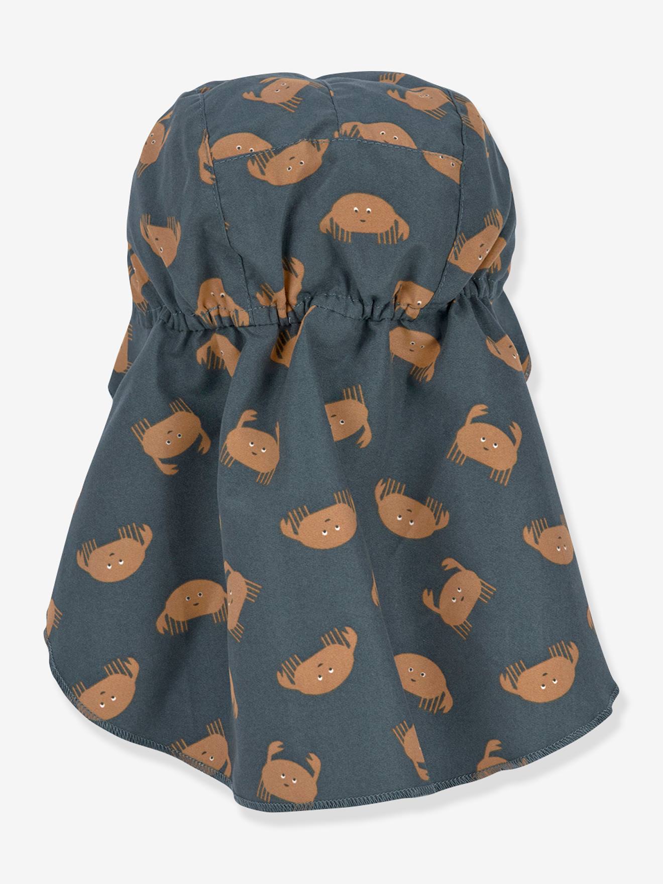 Casquette protège nuque enfants LÄSSIG bleu imprimé