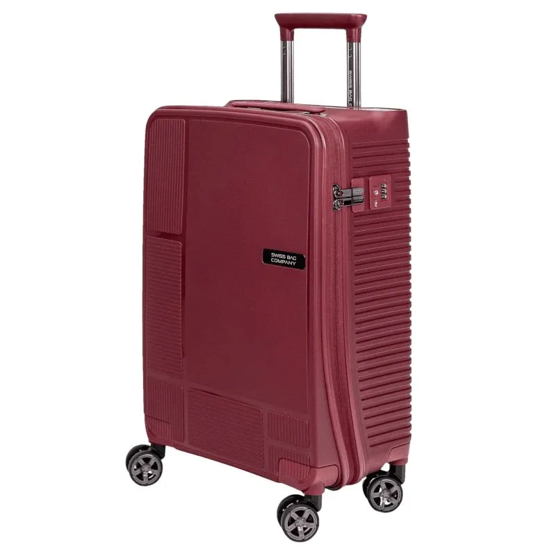 Swiss Bags Magna Handgepäckstrolley S (55 cm) - Pinot Red