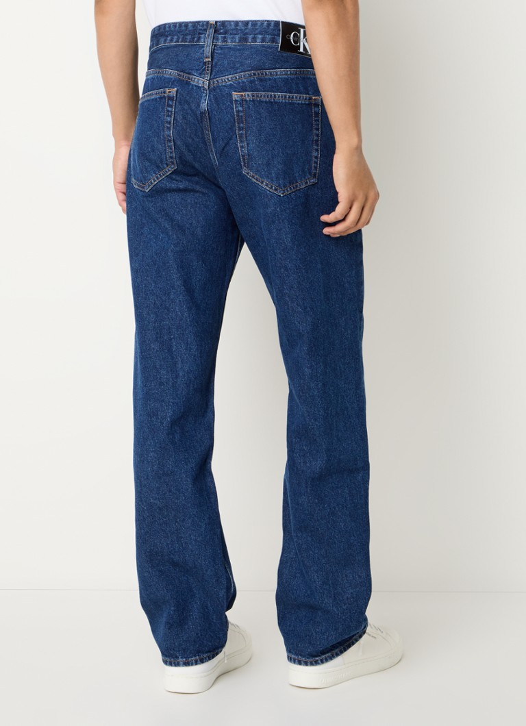 Calvin Klein jeans med rette ben og mørk vask