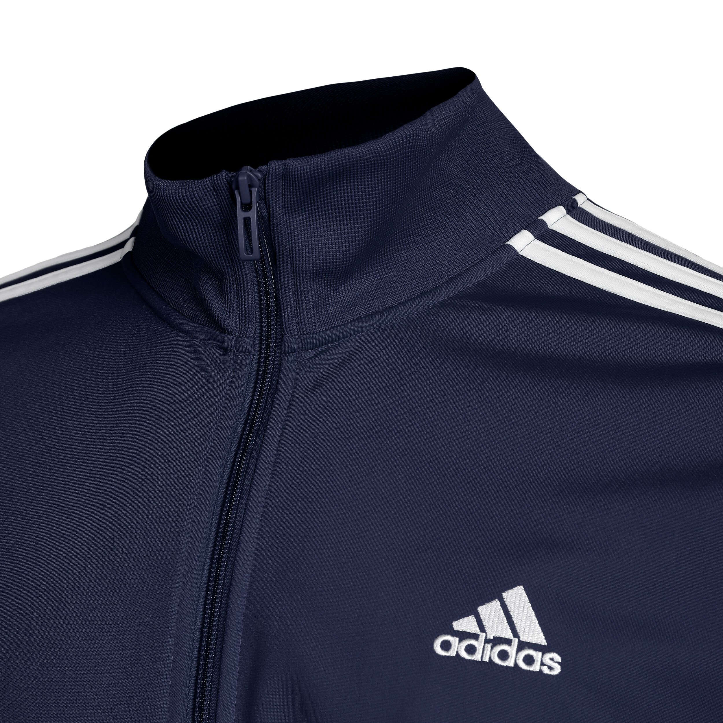 Sportswear Basic 3-Stripes Tricot Trainingsanzug Herren - Dunkelblau, Weiß