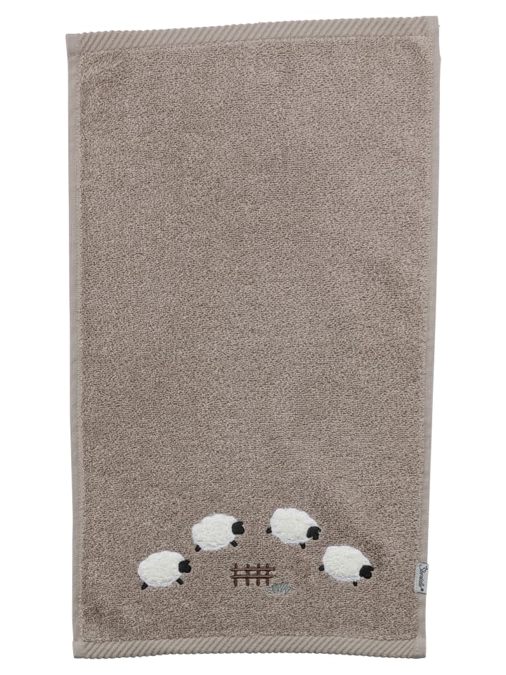 Sterntaler Kinderhandtuch 2er-Pack BAUERNHOF in sand günstig kaufen onesize