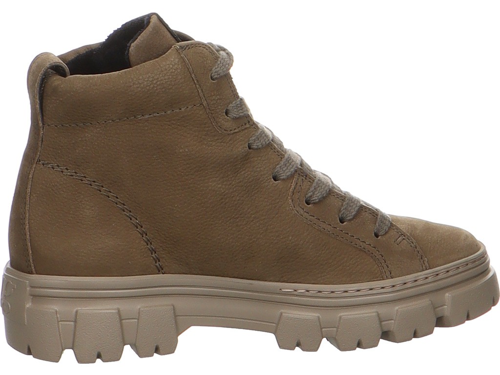 PAUL GREEN Winterstiefel khaki 0072-9993-092/Schnürstiefelett