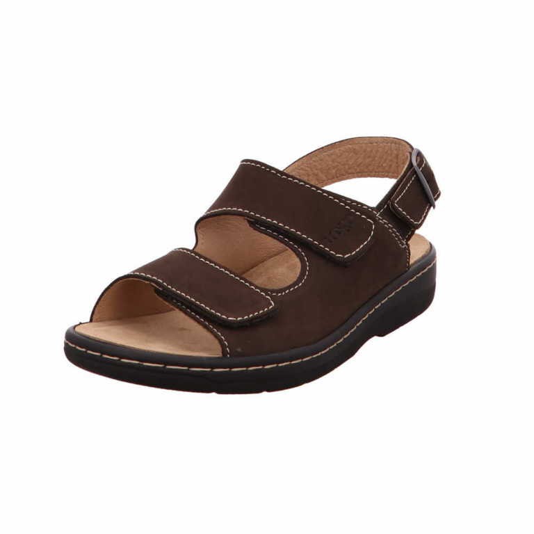 LONGO Komfort Sandalen braun