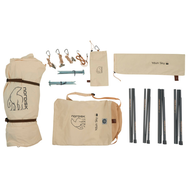 Nordisk - Ydun Sky 5.5 Technical Cotton Tent - 3-Personen Zelt
