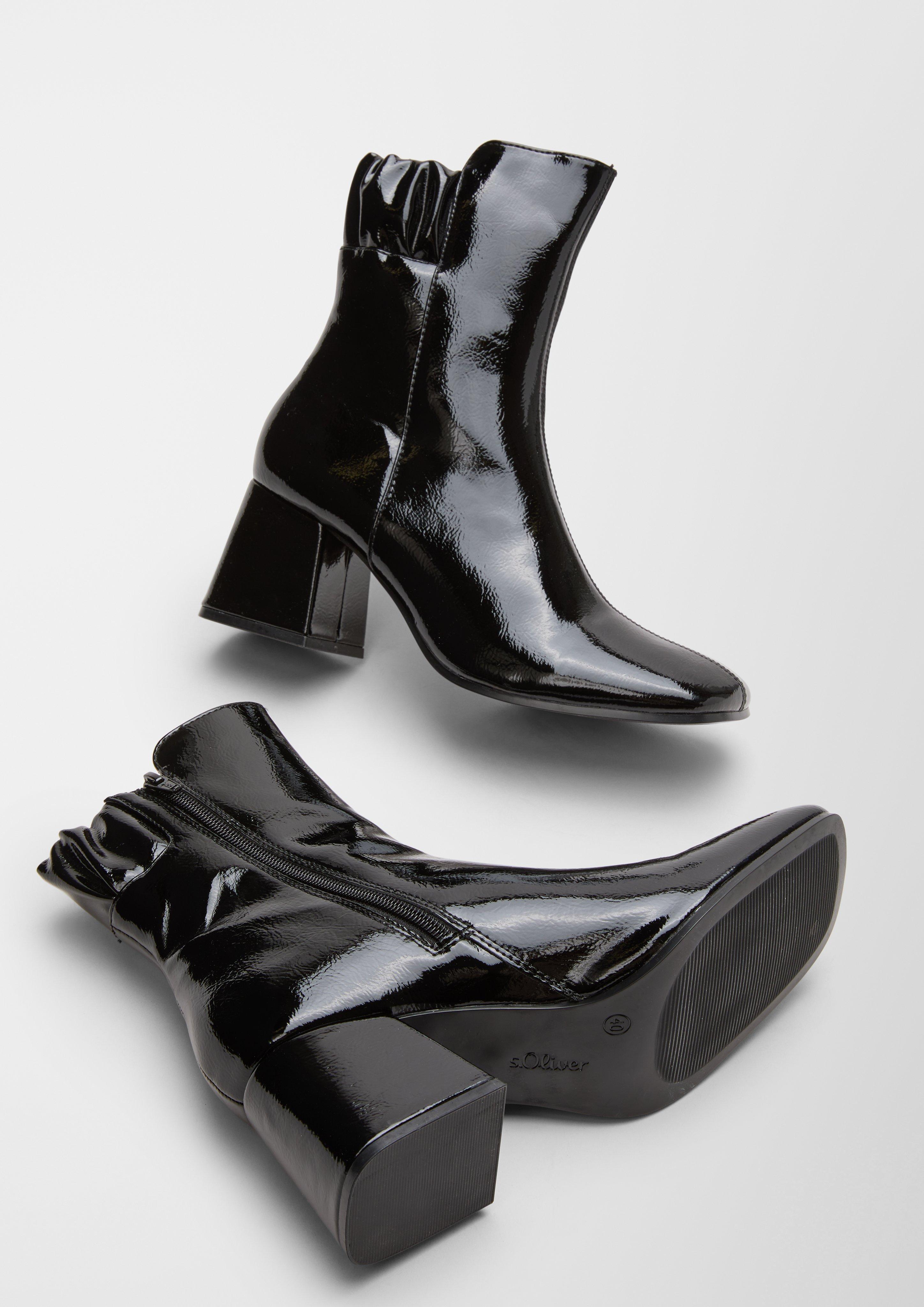 Stiefel in Lackleder-Optik  6006603-018
