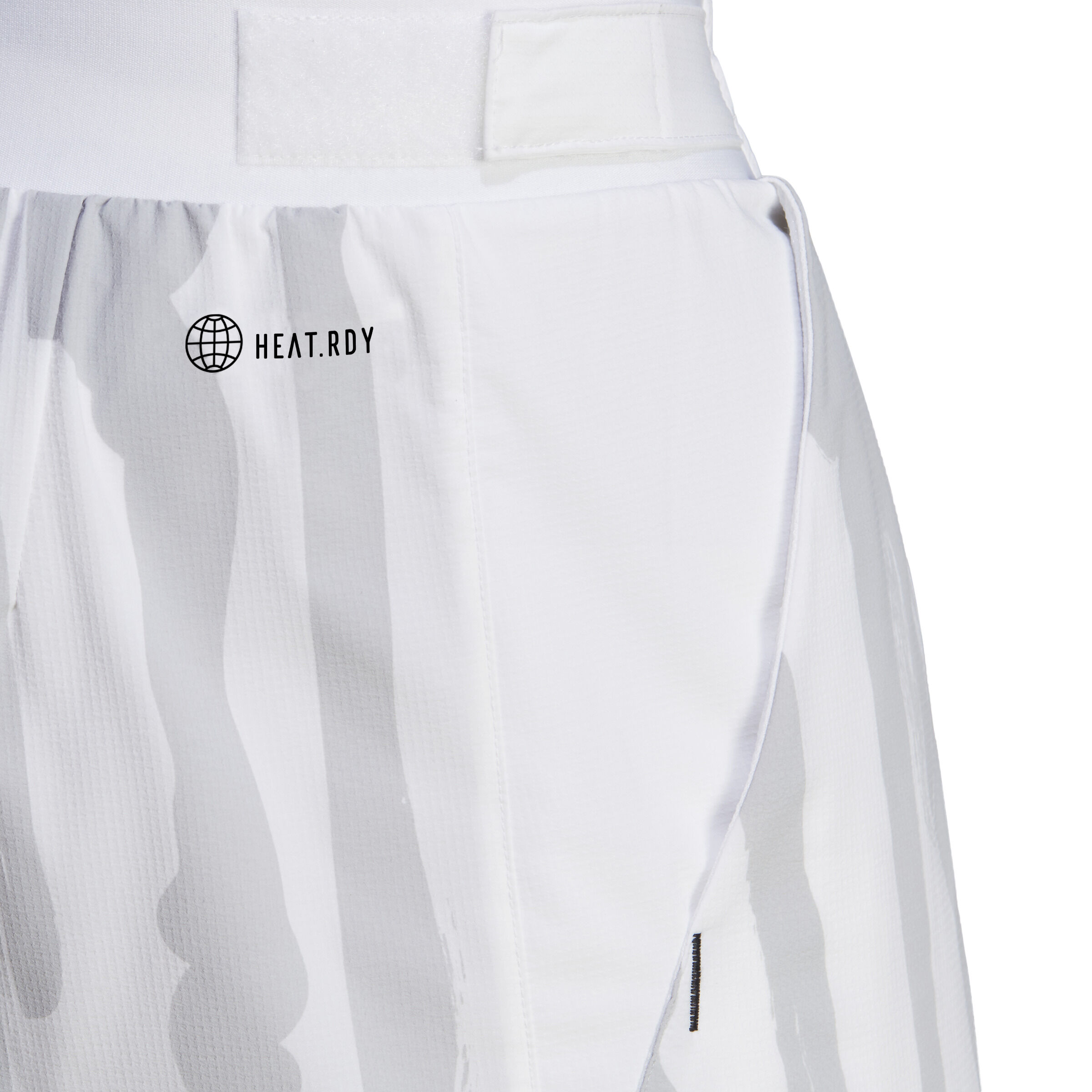 New York Printed Shorts Herren - Weiß, Hellgrau