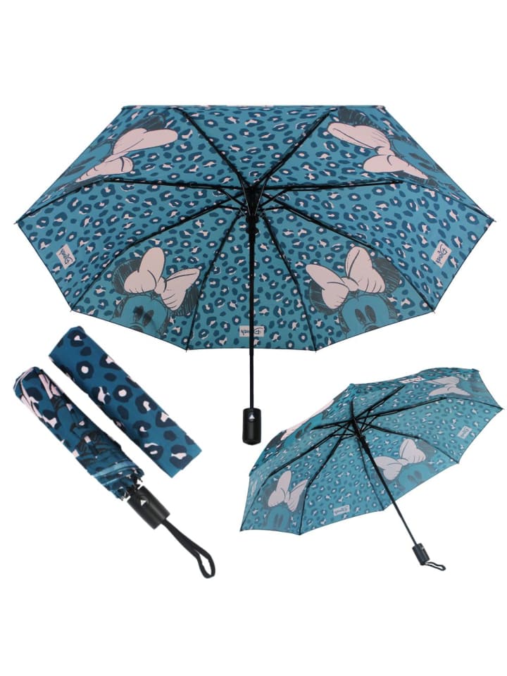 Disney Minnie Mouse Faltbarer Regenschirm Maus | Automatik | Minnie Mouse | Kinder Schirm günstig kaufen onesize