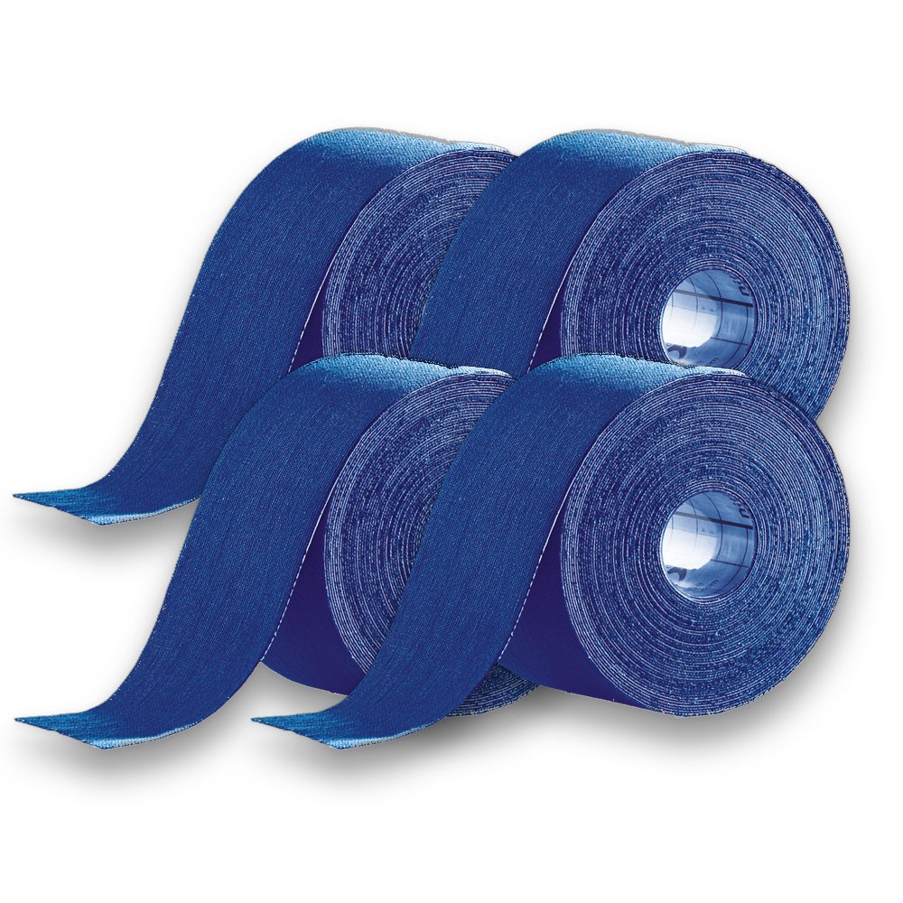 Sensomed Physio-Tape XXL Blau, 4er-Set