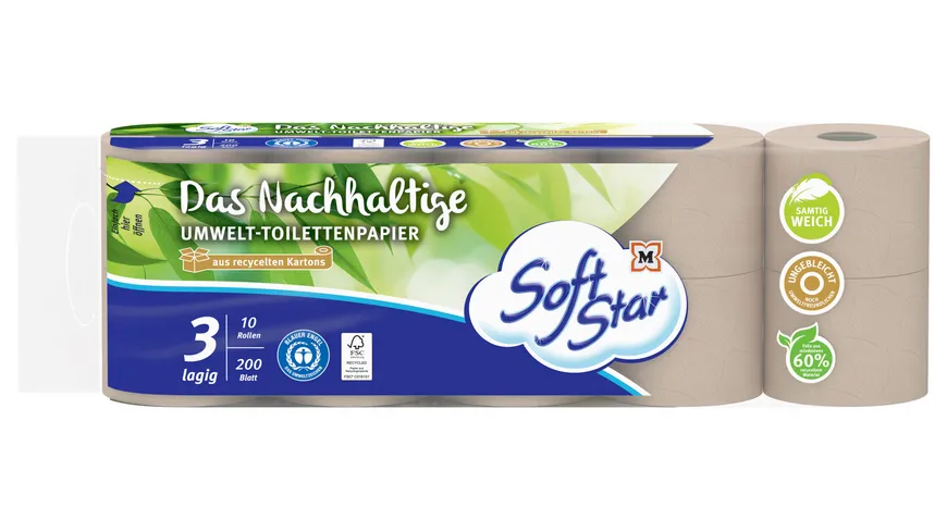 SoftStar Toilettenpapier Das Nachhaltige