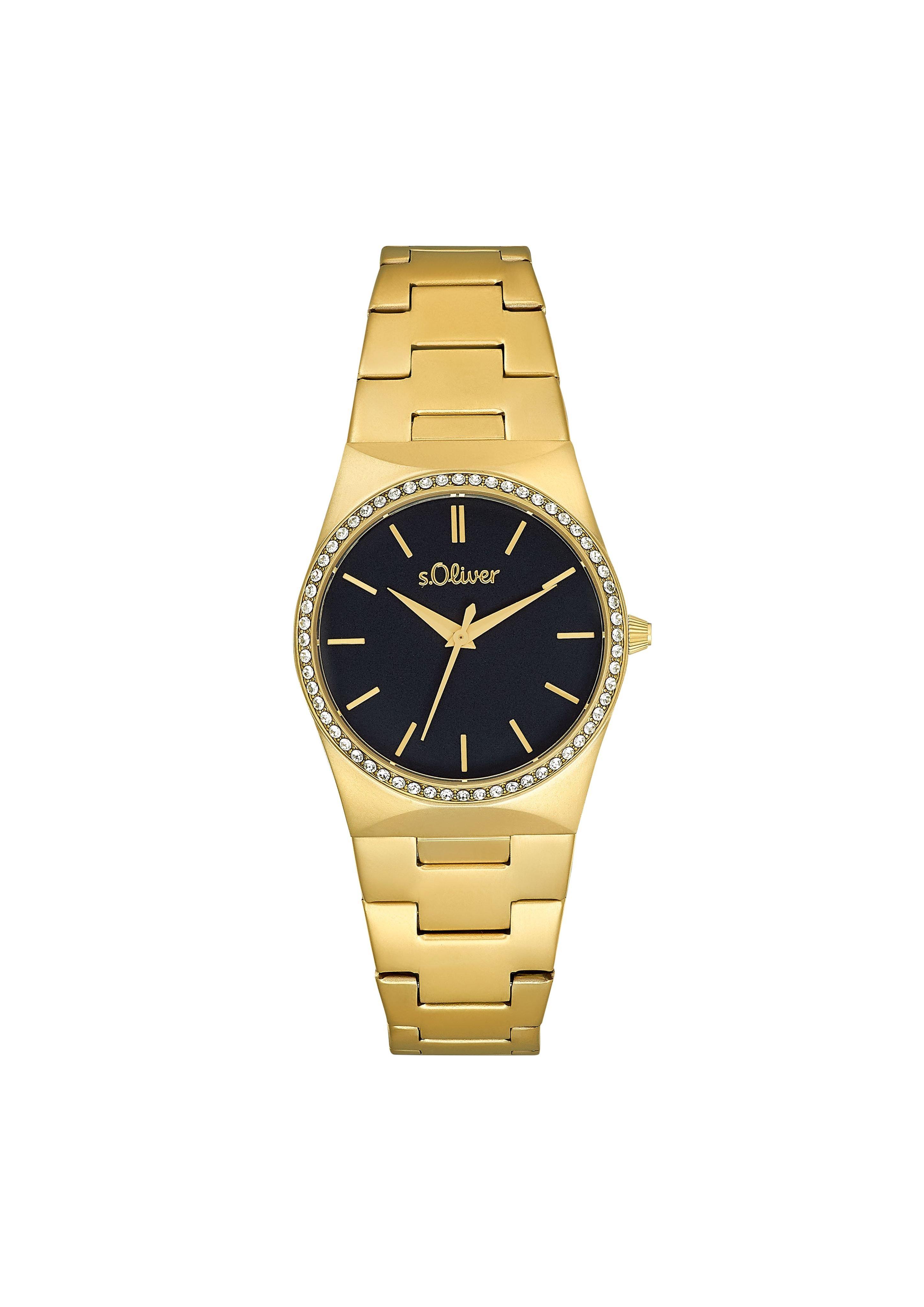 Armbanduhr mit Glitzersteinen  6007583-19B0