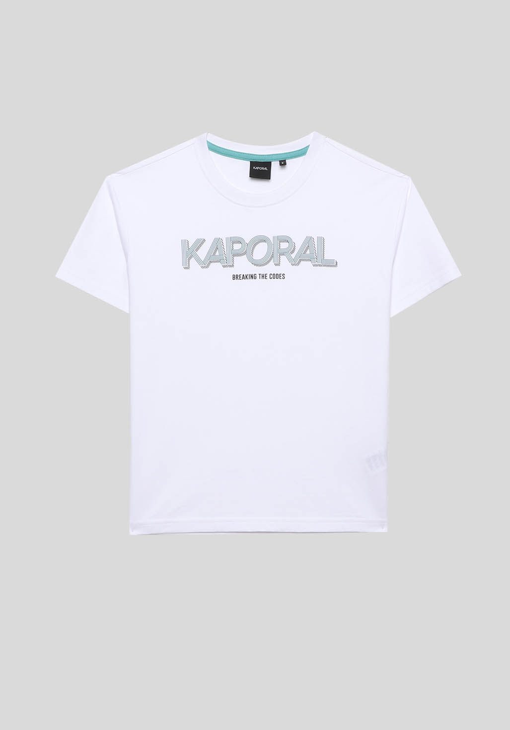 OWAN   T-shirt blanc Garçon 100% coton