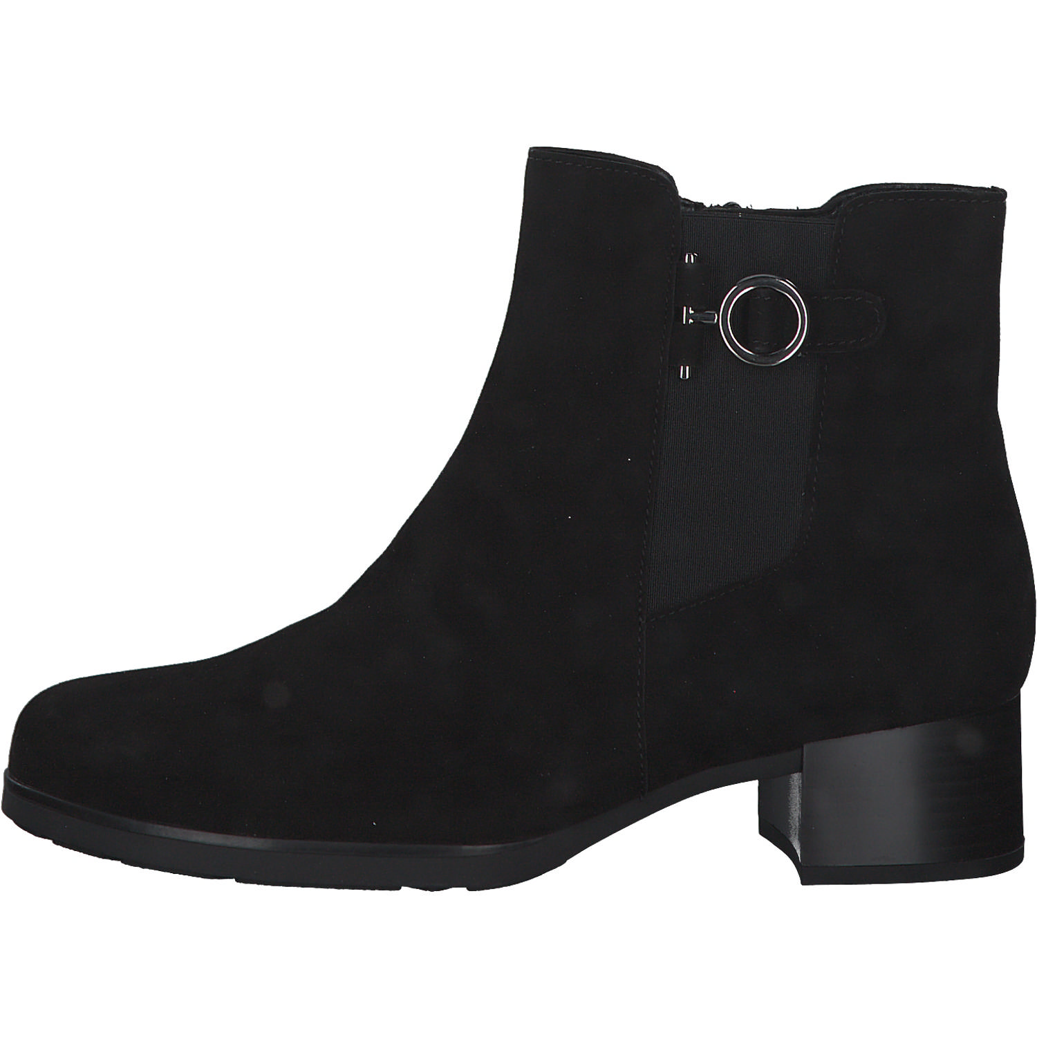 Gabor 35.501, Stiefeletten, Damen, Schwarz (altsilber)