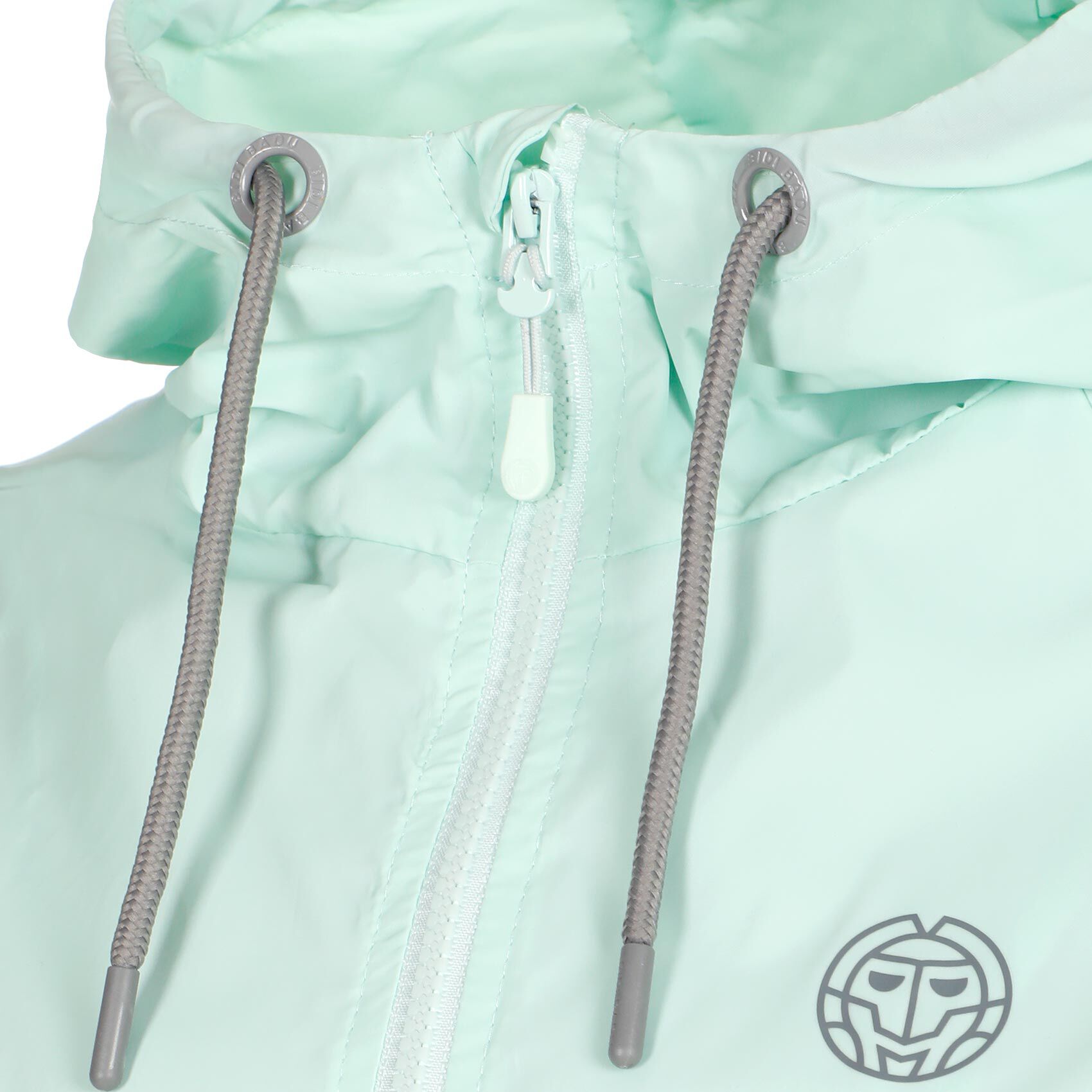Zohra Tech Trainingsjacke Damen - Mint, Grau