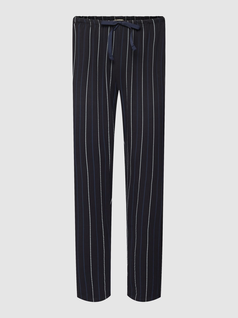 Pyjama-Hose mit Eingrifftaschen in anthrazit