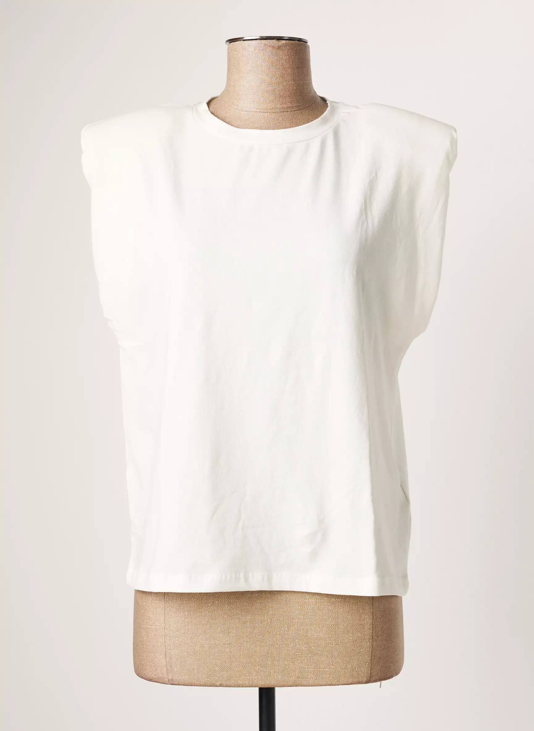 Object Tshirts Femme couleur beige