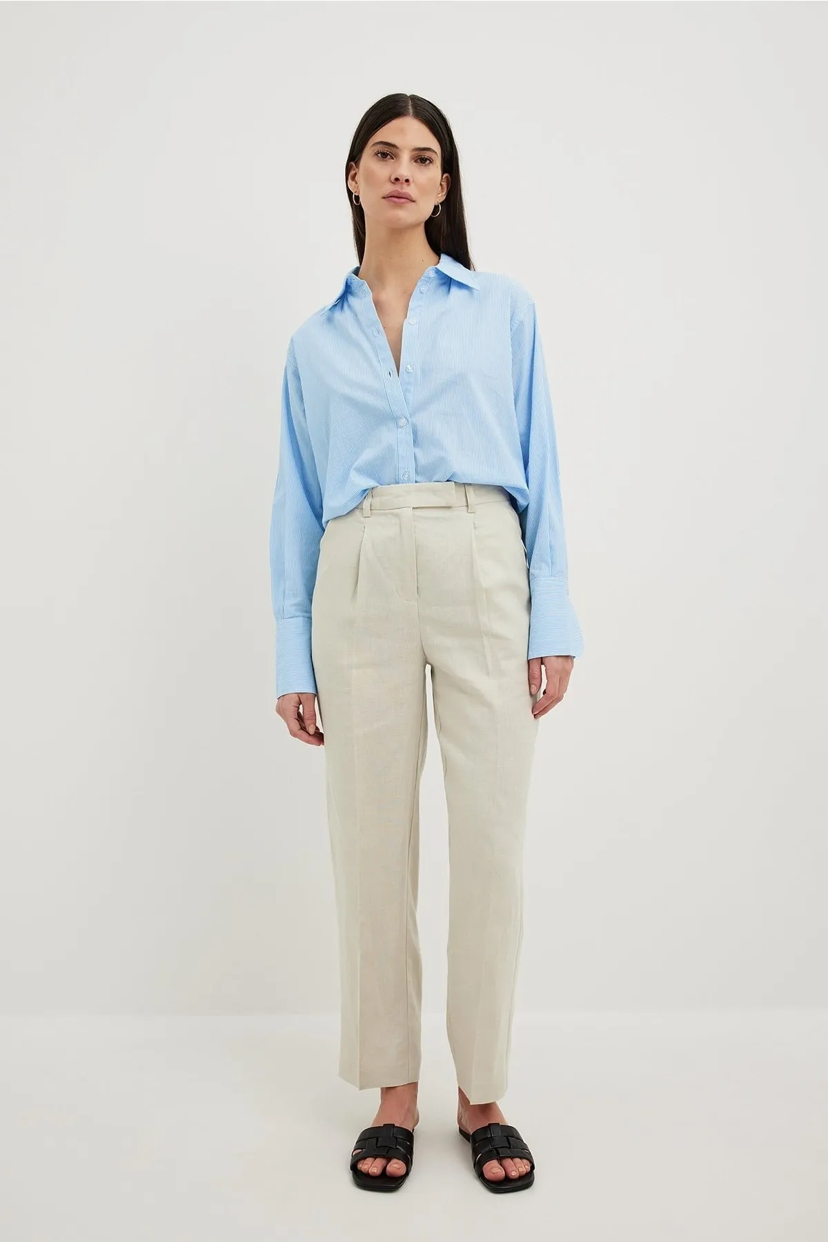 NA-KD  Kurze Hose aus Leinen