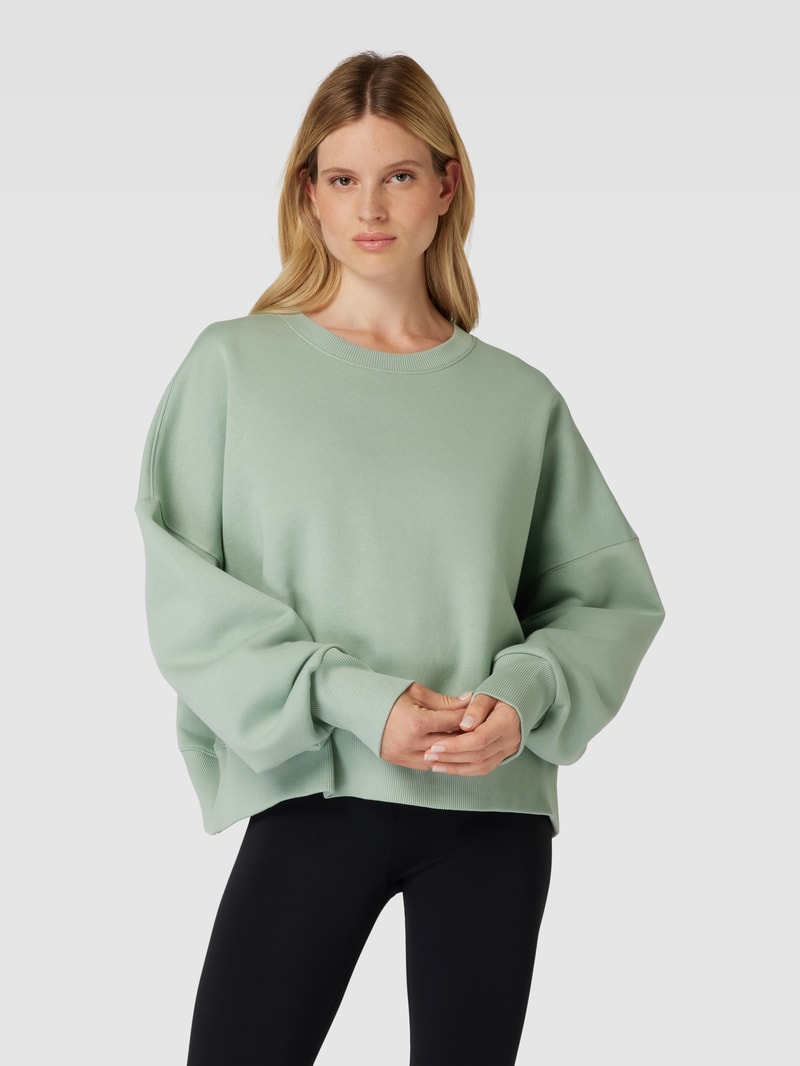 Oversized Sweatshirt aus Baumwoll-Mix - Michi von Want X P&C* in lindgrün