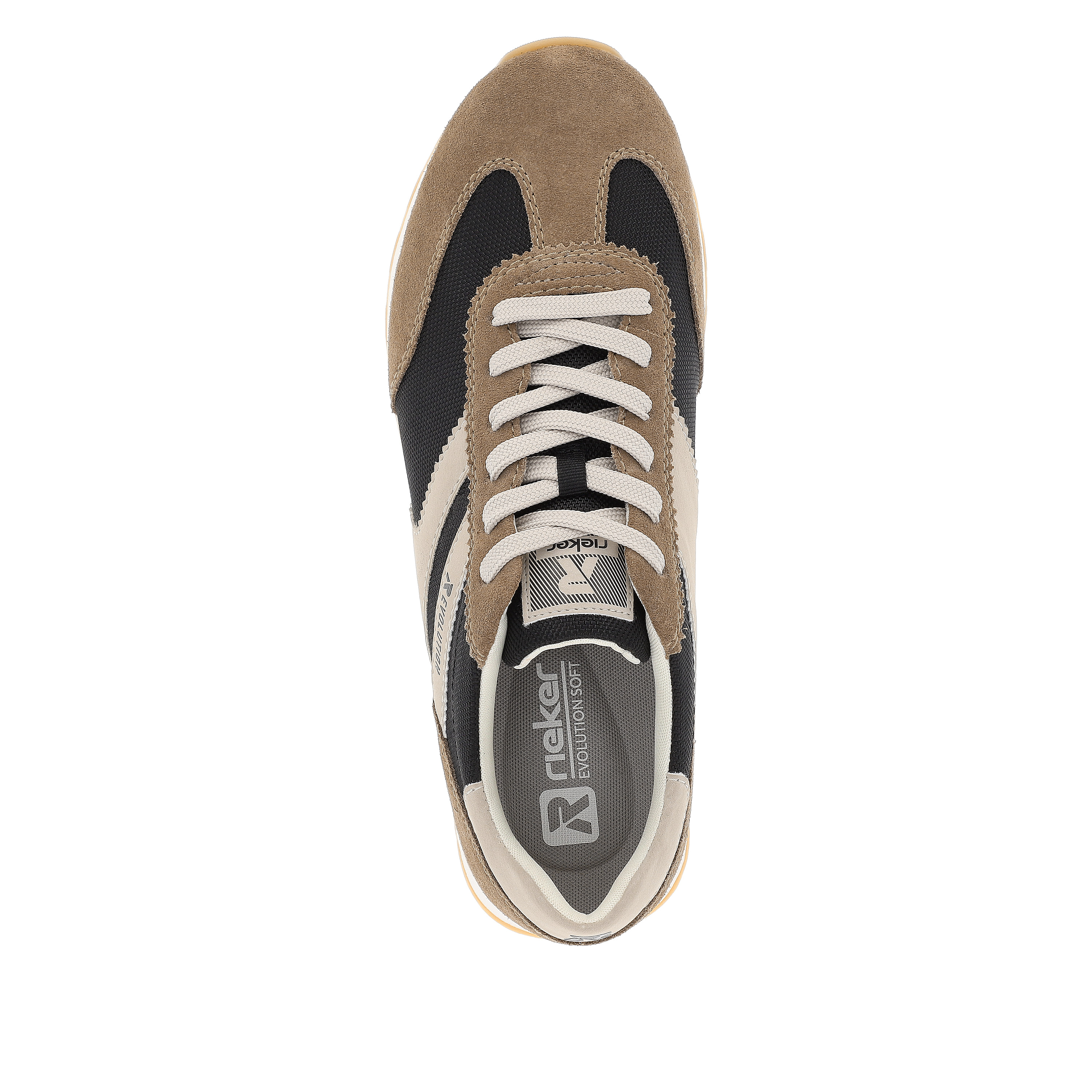 Rieker Herren Sneaker Low cinnamon black