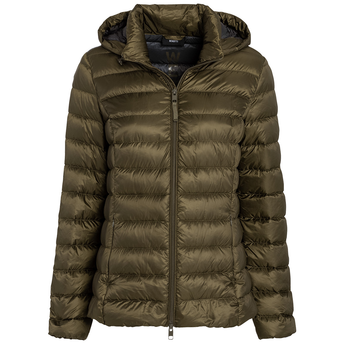 Damen Soft-Daunenjacke mit Kapuze