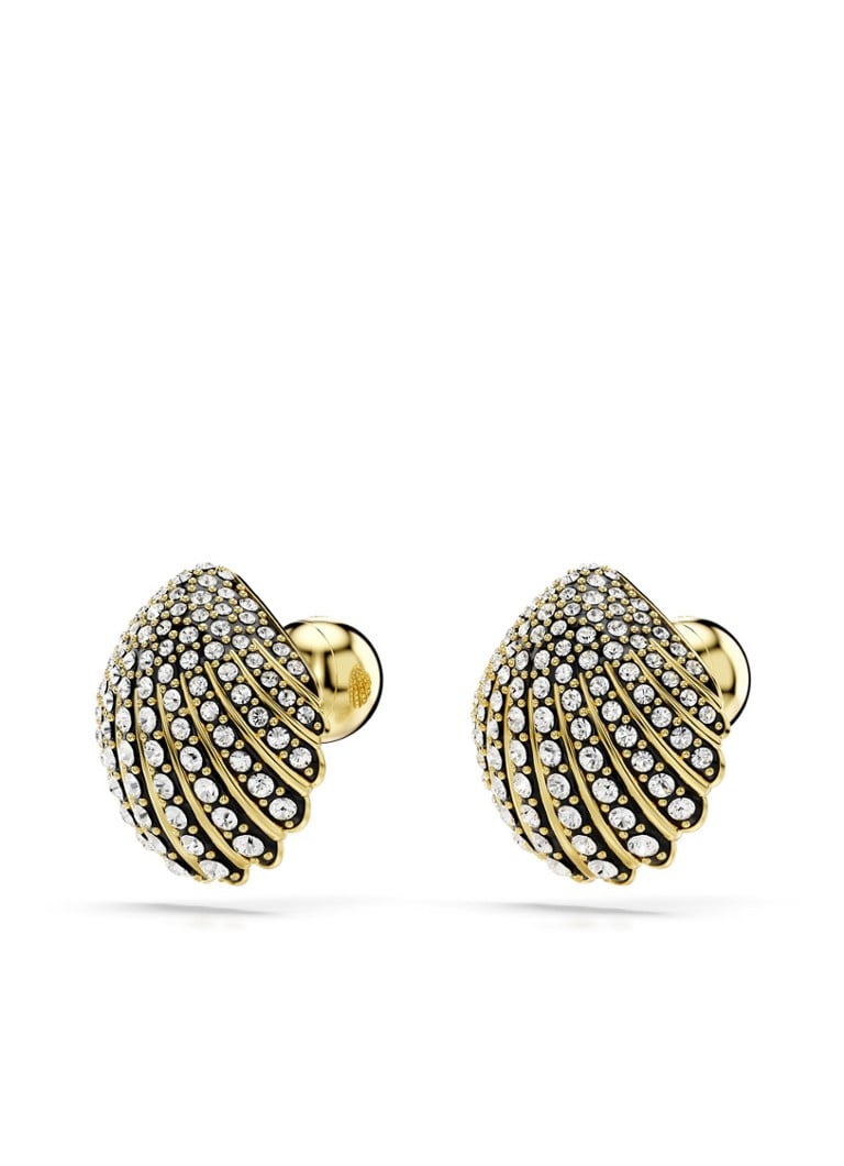Orecchini a lobo Swarovski Idyllia placcati in oro