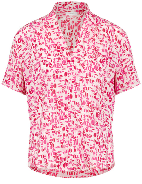 Gemustertes Blusenshirt