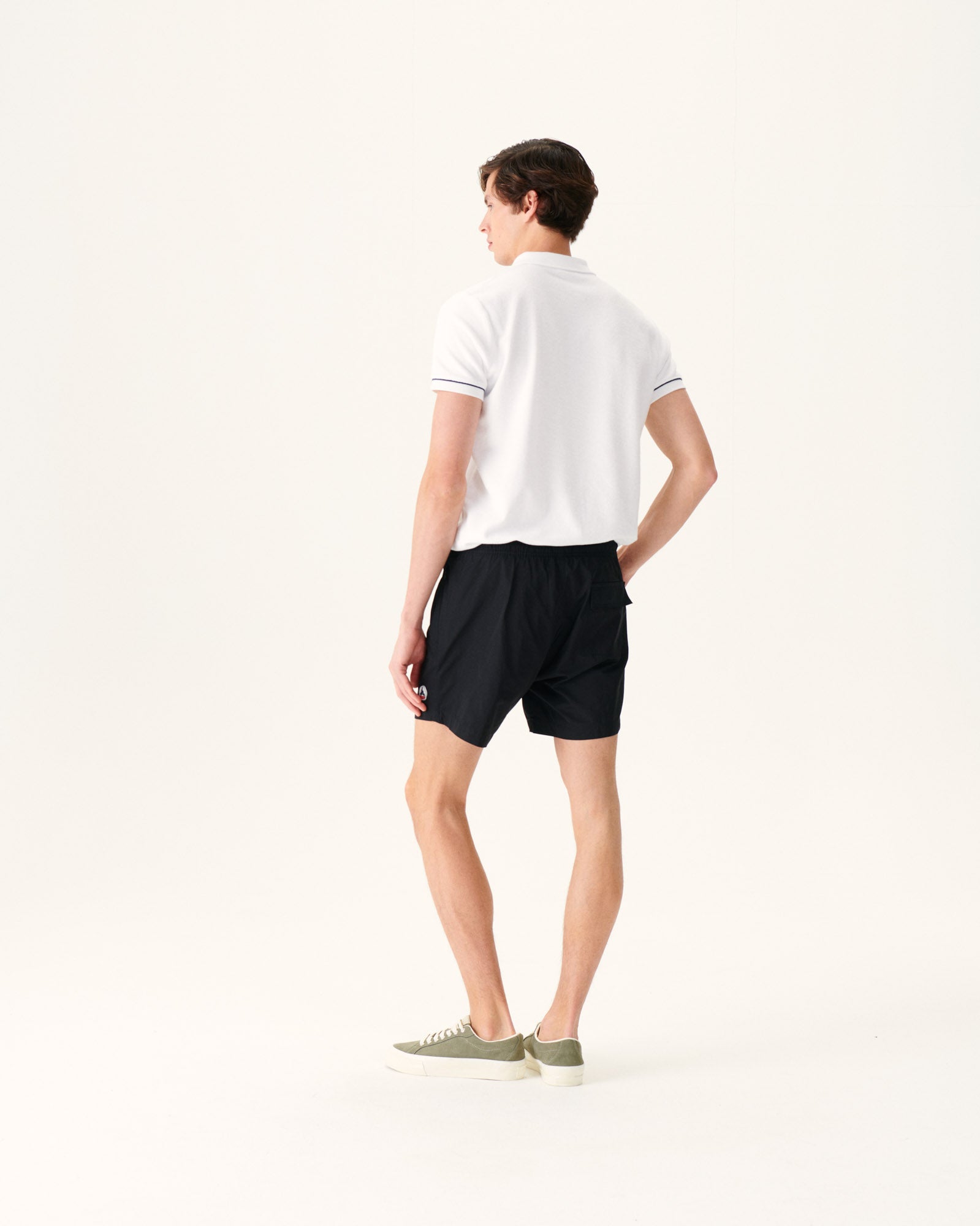 Short de bain Noir Biarritz