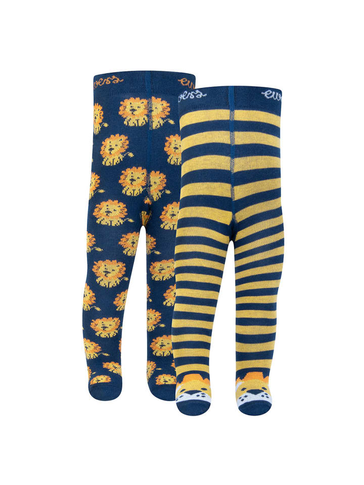 ewers 2er-Set Strumpfhose 2er Pack Löwe in marine günstig kaufen