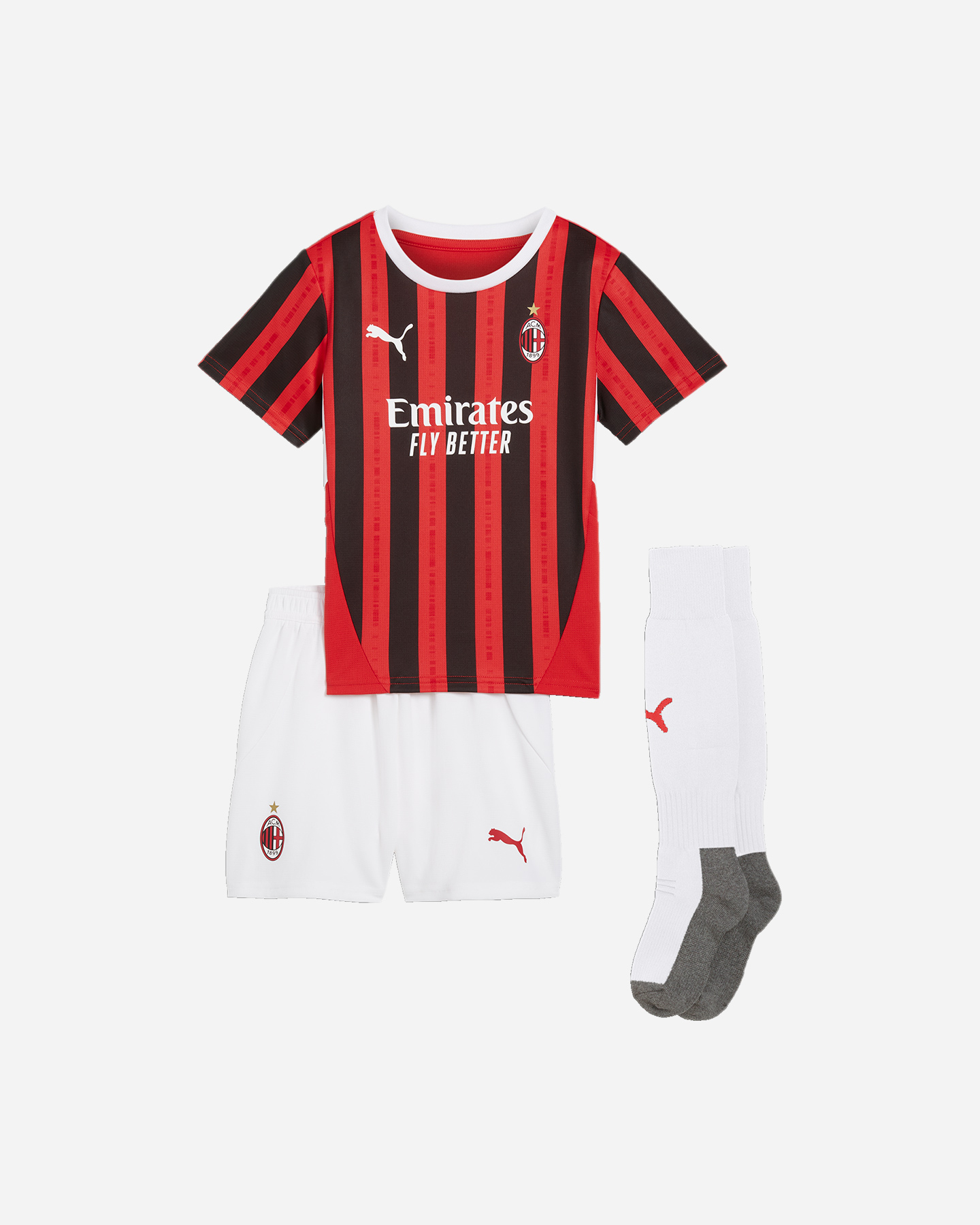 Oficiálne futbalové oblečenie Puma AC Milan Home 24-25 Jr 774986-01