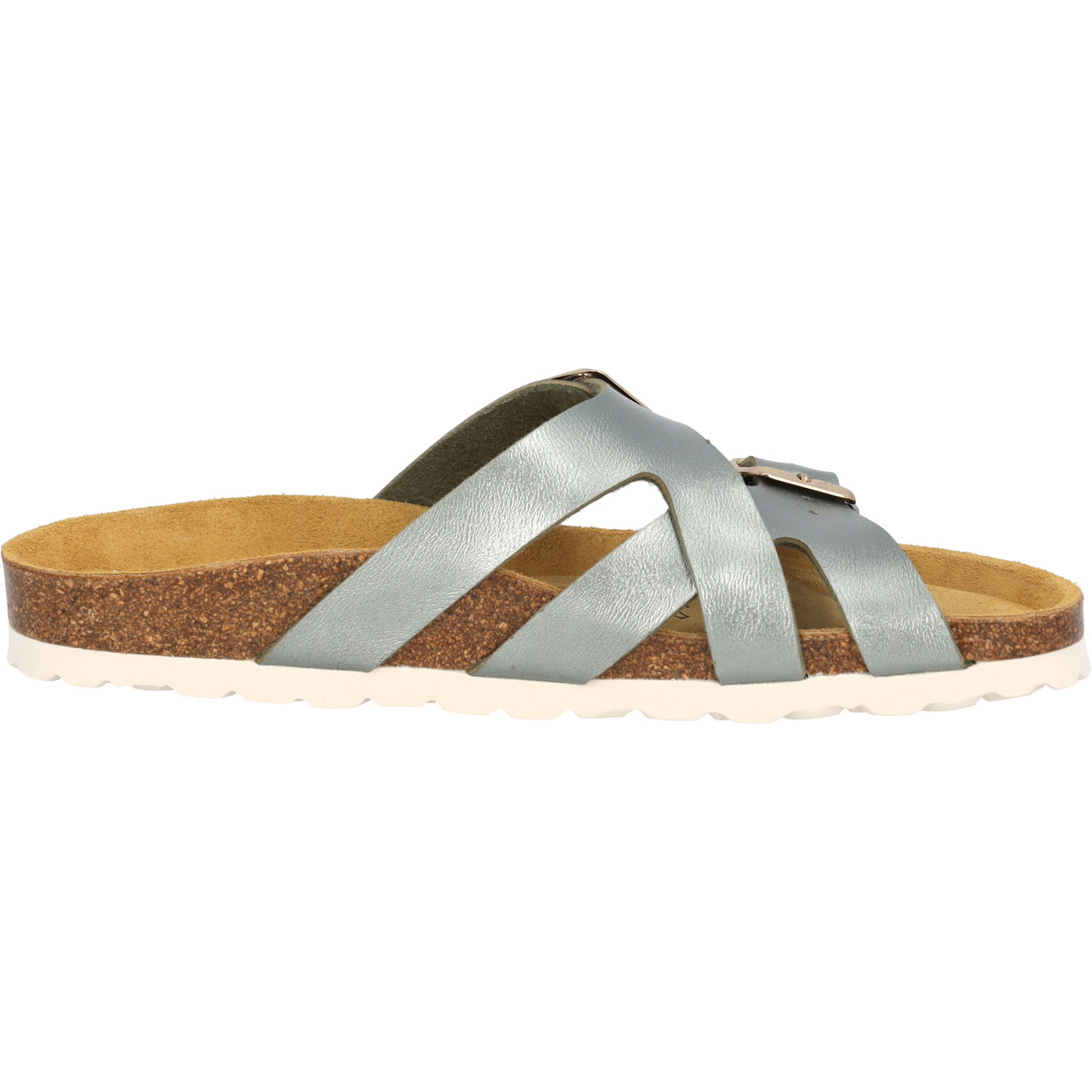 Palado Arrila, Pantoletten, Damen, Olive Metallic