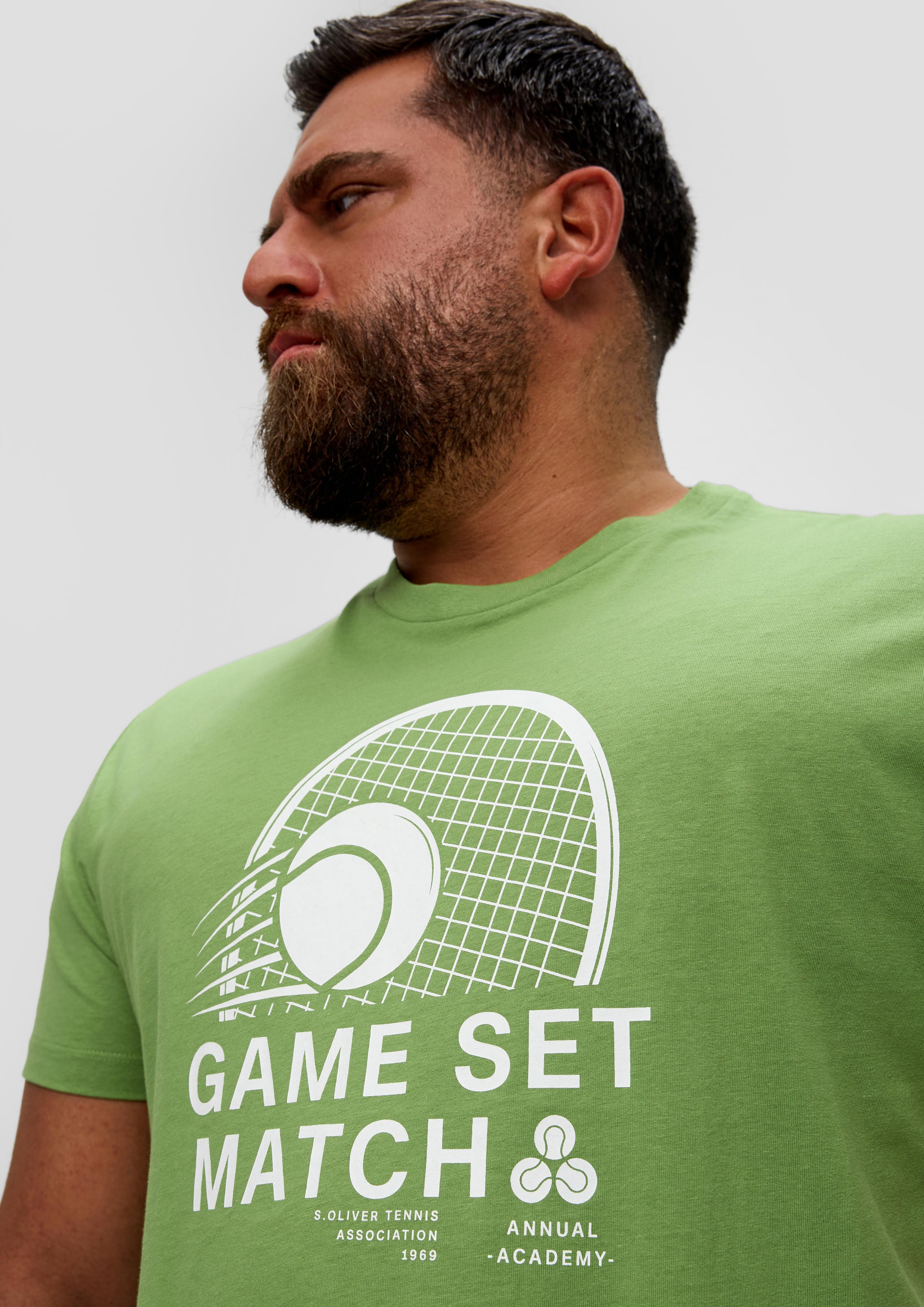 T-Shirt mit Frontprint  2146825-74D3