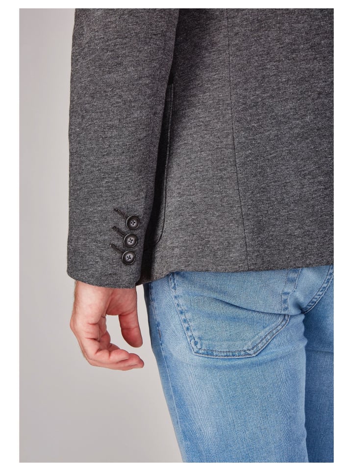 Steffen Klein Sweat-Sakko Centered in grau günstig kaufen