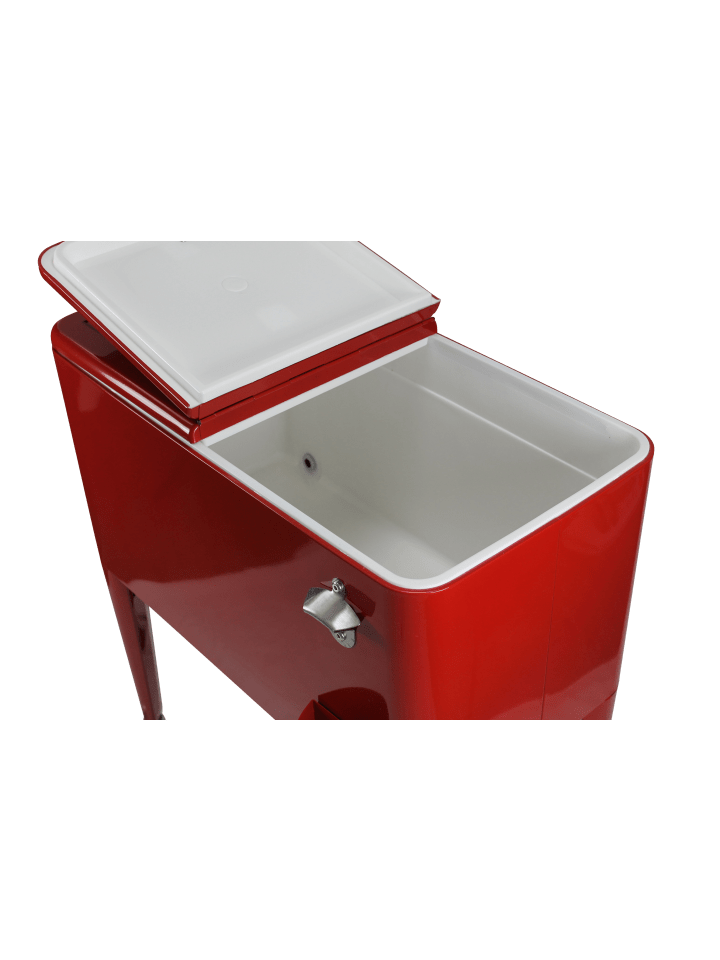 Beachtrekker Kailua Cooler - Kühlbox, Kühlwagen, Getränkekühler, Rot günstig kaufen onesize