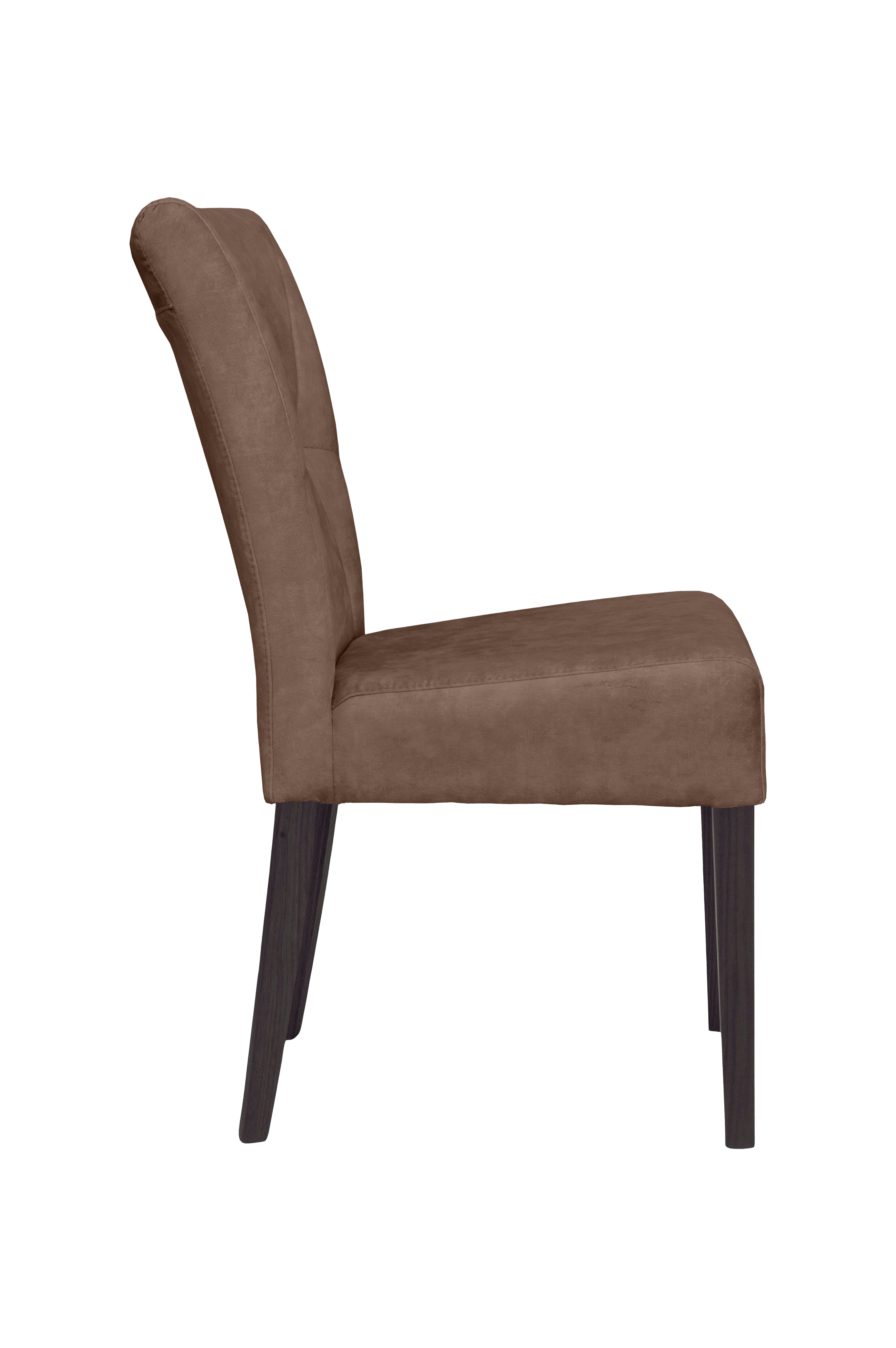 Home affaire 4-Fußstuhl Henry (Set, 2 St), Sitz und Rücken gepolstert