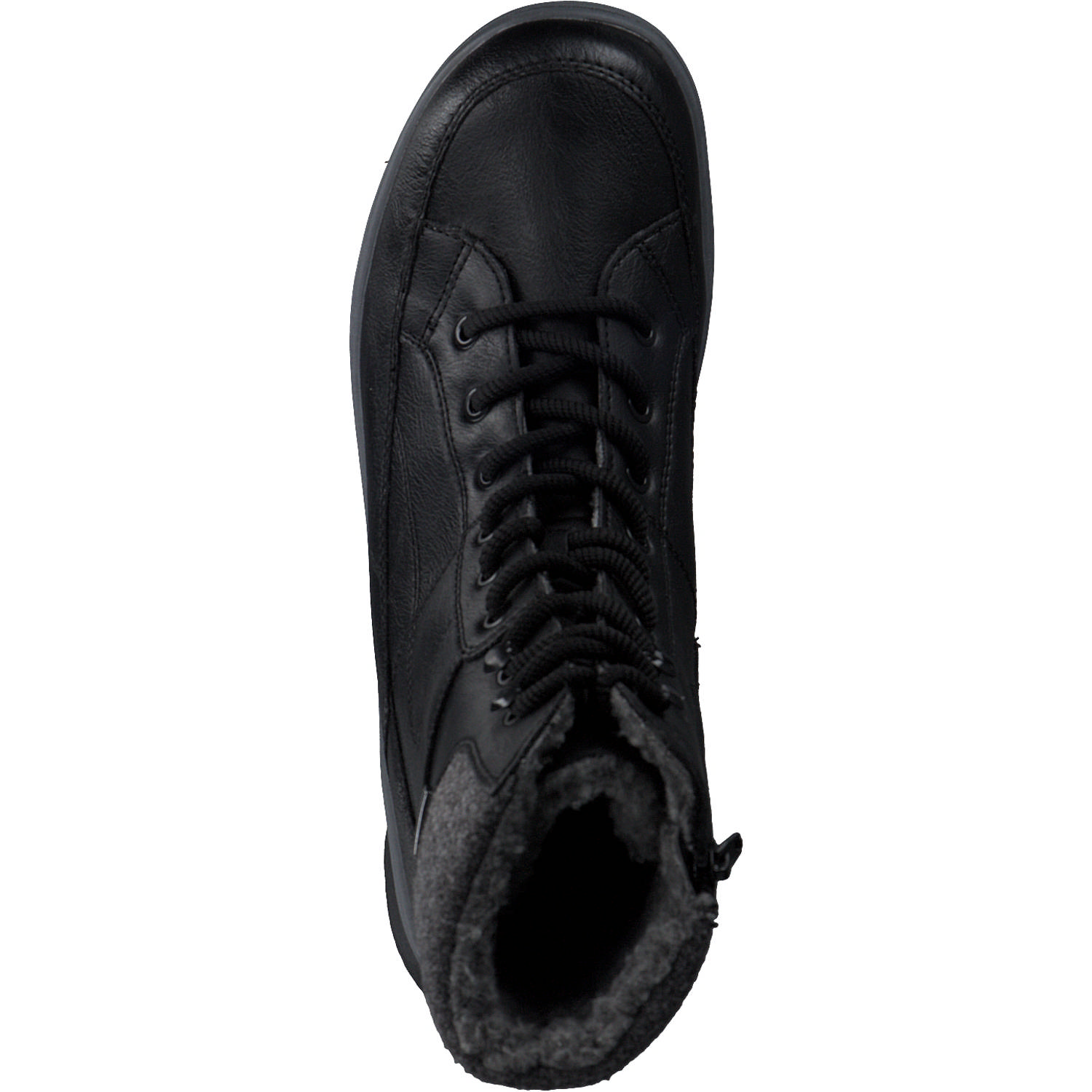 Jana Shoes 26271, Schnürstiefel, Damen, Schwarz