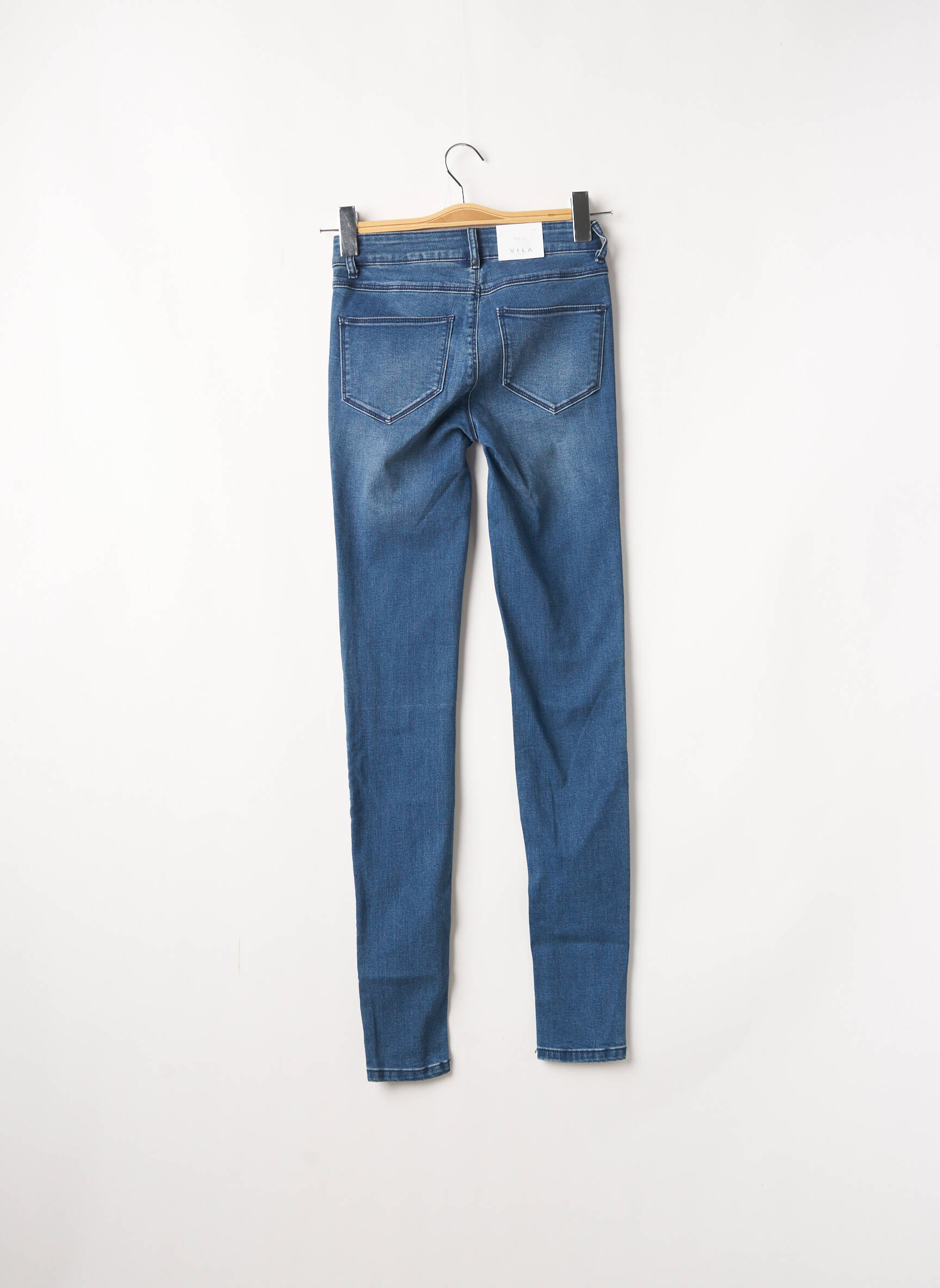 Vila Jeans Skinny Femme couleur bleu