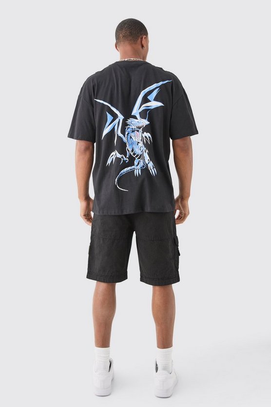 Ripstop Cargo-Shorts mit elastischem Bund