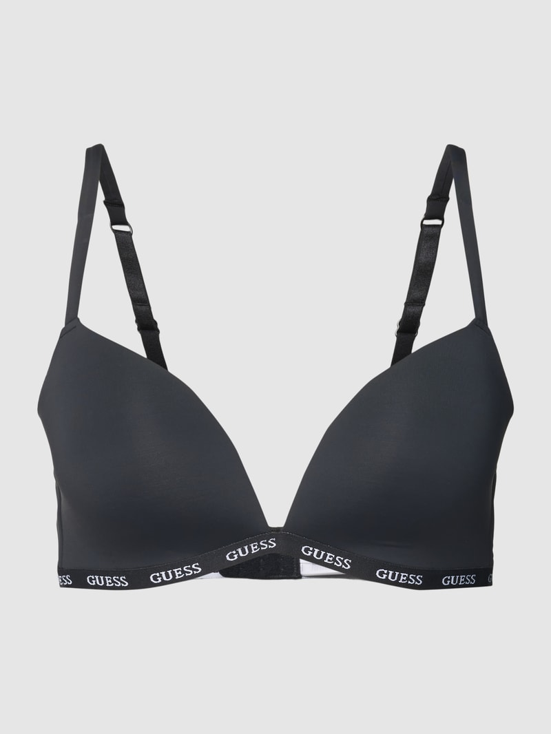 BH mit elastischem Logo-Bund in schwarz