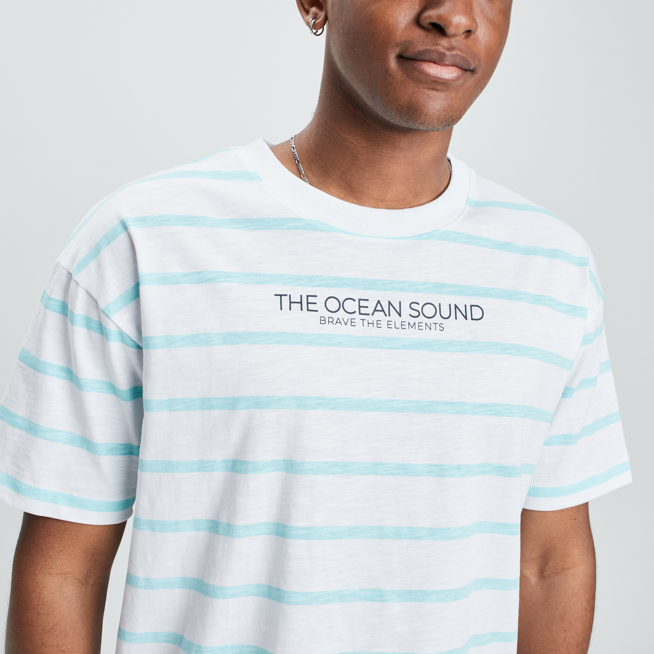 T-shirt manches courtes Creeks ecru homme | La Halle