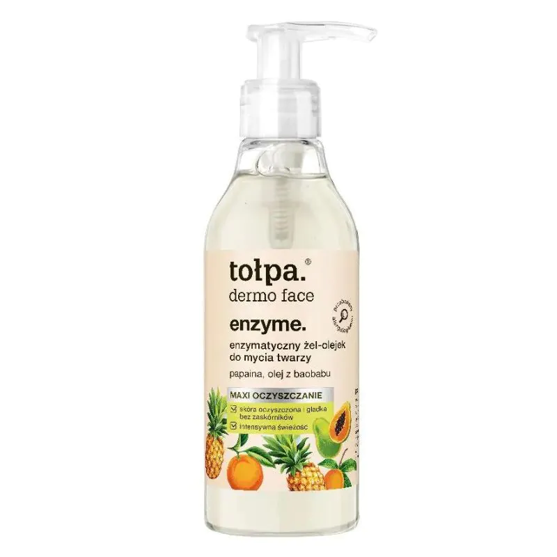 Tołpa Dermo Face Enzyme Ενζυματικό Τζελ-Λάδι Καθαρισμού Προσώπου