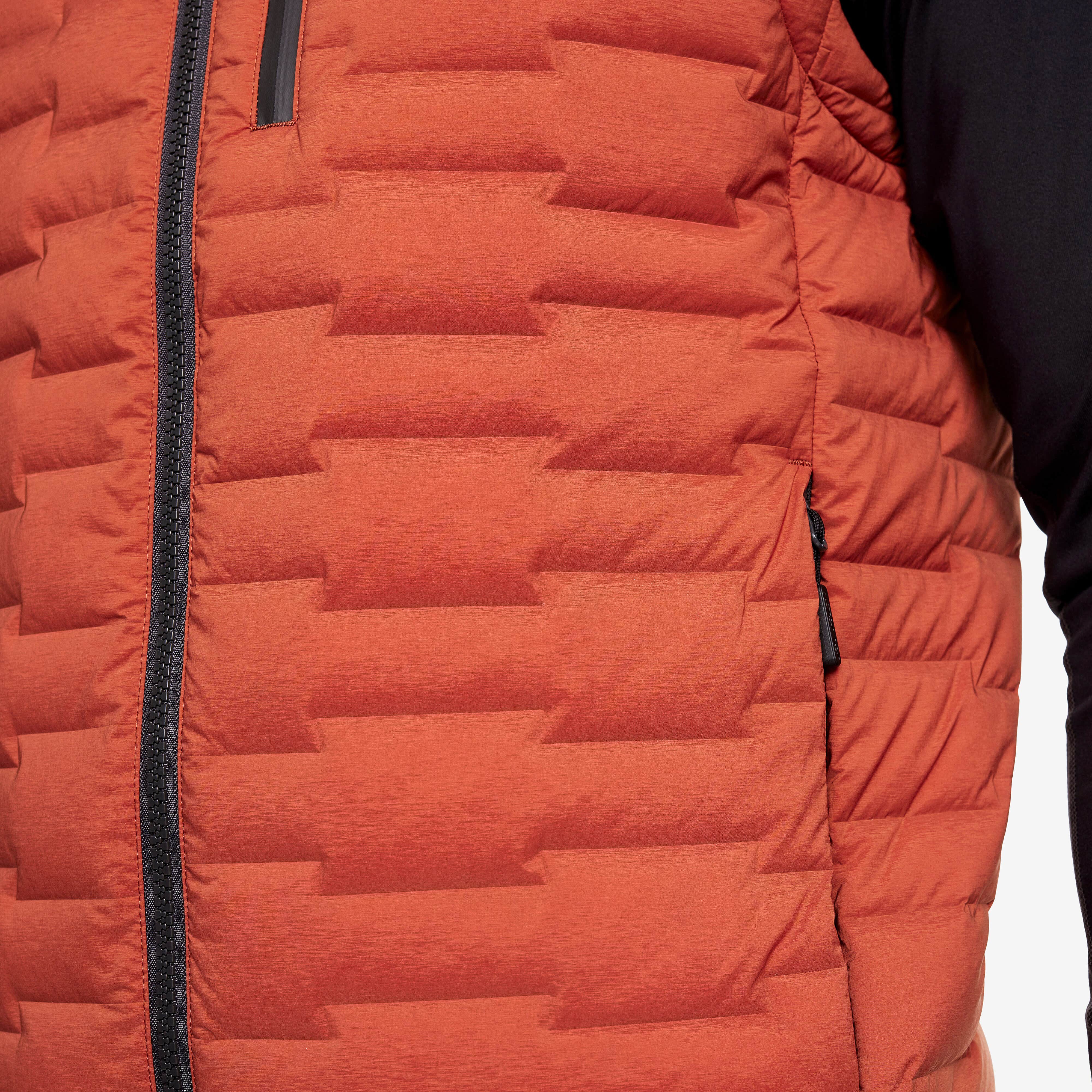 Flex Stretch Down Vest Homme Rusty Orange