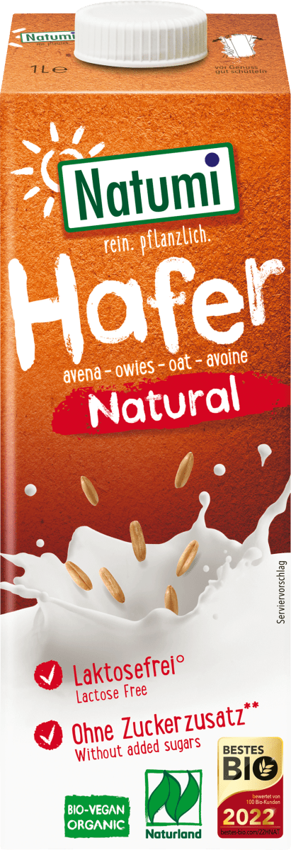 Haferdrink, natural, 1 l